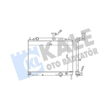 Kale 369500 Motor Su Radyatörü - Hyundai Accent 2002-2005 1.5 Crdi Dizel Manuel Şanz. 253101e300 - 253101e301