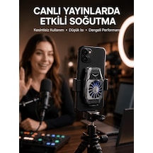 Telefon Soğutucu Fan Güçlü Ha Akışı İle Etkili Soğutma