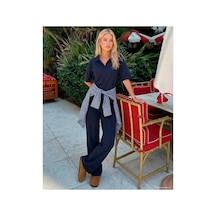 Seçil Polo Yaka Modal Takım Lacivert - 851159671 Lacivert