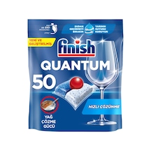Finish Quantum 50 Kapsül Bulaşık Makinesi Deterjanı Tableti 2'li Avantaj Paketi Mıchu