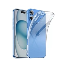 Newface Apple İphone 16 Plus Kılıf Lüx Şeffaf Silikon