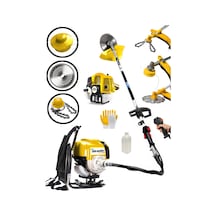 Dragro DRG-2PR S PRo 4x4 2 Zamanlı Sırt Tipi Benzinli Motorlu Tırpan Ot Çim Çayır Biçme Kesme Makinesi