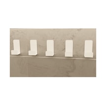 Yapışkanlı Beyaz Askılık Kapı Arkası Bornoz Askılığı Yapışkanlı Mutfak Banyo Askılığı Havlu, El