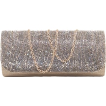 Keeba Suyolu Taşlı Gold Abiye Çanta. Abiye Portföy Clutch Davet Altın Çantası Kadın Gold Abiye Taşlı Çanta Gold