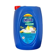 Detos Limon Kokulu Bulaşık Deterjanı 4000 Ml