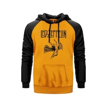 Led Zeppelin Lcarus Sarı Reglan Kol Unisex Sweatshirt Hoodie Sarı Led Zeppelin Lcarus Sarı Reglan Kol Unisex Sweatshirt Hoodie Sarı
