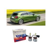 Mercedes A180 Led Xenon Kısa Far Ampulü H7 Duo Yeni Seri Beyaz 2012-2018