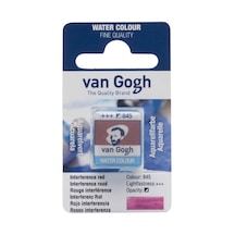 Van Gogh Watercolour Pan Interference Red 845 Çok Renkli