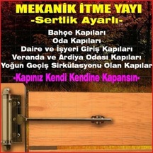 Mekanik İtme Yayı - Otomatik Kapı Kapatıcı