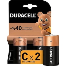 Mey İthalat Basic C Boy Pil 2li