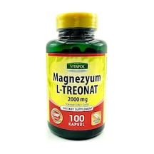 Vitapol Magnezyum L-treonat 2000 Mg 100 Vegan Kapsül mgltreonat