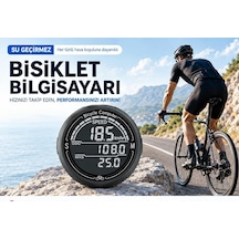 Triline Bisiklet Bilgisayarı Km Saati Hız Ve Mesafe Ölçer Su Geçirmez Ledli Lcd Ekranlı Kablolu Diğer