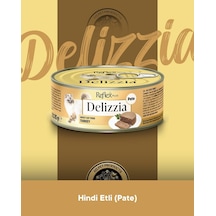 Reflex Plus Delizzia Yetişkin Hindi Etli Pate Kedi Maması 85 Gram