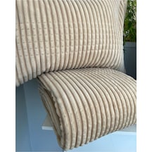 Merinos Vizon Çift Kişilik Modernline Yatak Örtüsü Vizon