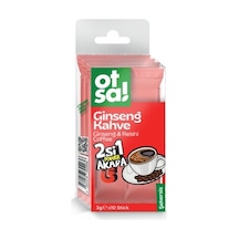 Otsa Ginseng & Reishi Kahve Stıck Asetat 3,5g X 10 Stıck Çekirdek