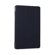 Samsung Galaxy Uyumlu, Tab A9 Kılıf Tablet Smart Kılıf - Lacivert