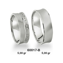 Gümüş Alyans Modeli-60017-B Cvbnm