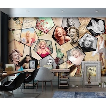 Marilyn Monroe Özel Tasarım Duvar Kağıdı