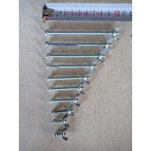 10 Adet Kelebek Somunlu M5X70 Civata