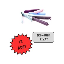 Poşet Kıskacı Bag Clip Birinci Kalite Pratik Mutfak Düzenleyici Organizer 12 Adet Plastik Çok Renkli Diğer
