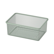 Ikea Açık Yeşil Pratik Saklama Kutusu 42x30x10 Cm Oyuncak Düzenleyici Çocuk Odası Açık Yeşil-gri