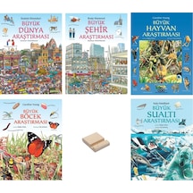 Dünya Şehir Hayvan Böcek Ve Sualtı Araştırmaları Serisi 5li Set