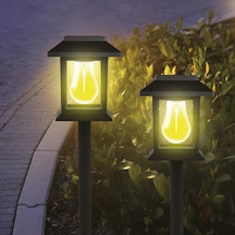 Panther Pt-b115 Solar Led Bahçe Lambası Işık Sensörlü Saplamalı Dış Mekan Aydınlataması - Kazık Tipi