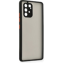 Samsung Galaxy Uyumlu A91 / S10 Lite Kılıf Montreal Silikon Kapak - Siyah - Elm-01-879586
