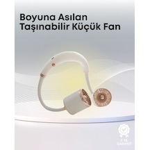 Znv Zenvia Mey İthalat Yazlık Taşınabilir Sessiz Boyun Fanı 3 Kademe Hız Ayarlı Znv2025 Cmn