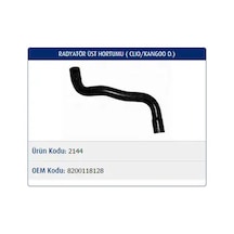 Master M2144 Radyator Hortumu Ust 8200118128