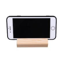 Ahşap Cep Telefonu Ve Tablet Standı.