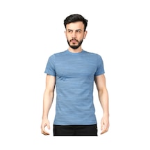 Cazador Bisiklet Yaka Erkek T-shirt 24yceeo04014 İndigo