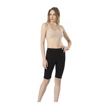 Fabony Bayan Modal Diz Üstü Kısa Tayt 1050 Siyah