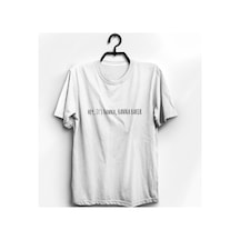 Stoned&Fame 13 Reasons Why Dizi Baskılı Unisex %100 Pamuk Beyaz T-shirt Beyaz