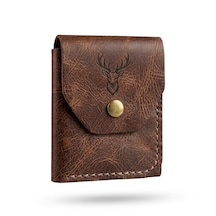 Deercraft Stag Hakiki Deri Cüzdan Taba - Kahve