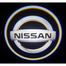 OtoÇizgi Nissan Araçlar için Pilli Yapıştırmalı Kapı Altı Led Logo Aynı Gü OtoÇizgi