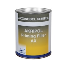 Akzonobel Akripol Priming Filler Ax Selülozik Astar 1 Litre Açık Gri