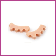 Gees Global 5 Parmak Ayıran Geçmeli Makara Ten Renk Gbzs