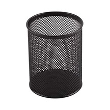 Kalemlik Perfore Metal Silindir Siyah