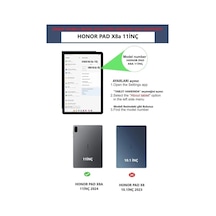Honor Pad X8b X8a 11inç İle Uyumlu Tablet Nano Ekran Koruyucu Honor X8/x8 Pro Değildir