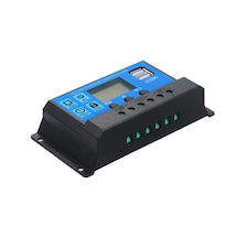 Reedark 12v/24v Otomatik Akıllı Pwm Güneş Şarj Regülatörü - 10a, Usb 5v 2.5a Çıkışlı