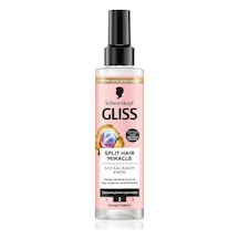 Gliss Split Hair Miracle Kırık Uçları Mühürleyen Sıvı Saç Bakım Kremi - İyonik Kompleks Ve Üzüm Tarı