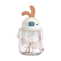Shotay Rabbit Tritan Matara 600 Ml Beyaz Karma