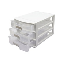 No:3 Çekmece 3 Katlı 35x25.4x22.6cm Siyah Veya Beyaz Gönderilir 5580