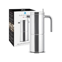Grosche Milano Stella Aroma Çelik Moka Pot Gümüş 4 Cup