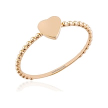 Kalp'Li Rose Altın Yüzük Top 14 K Gold 377236636