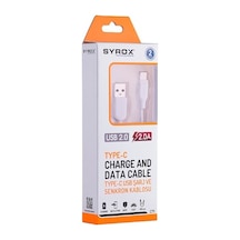 Type-C Usb Şarj Ve Data Kablo 2.0A (120Cm) C71 (356964196)