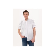 Pierre Cardin Comfort Fit Kısa Kollu Gömlek 50269430-vr033 Çok Renkli