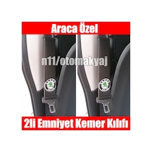 Skoda Roomster Oto Koltuk Deri Emniyet Kemer Aksesuar Kılıfı