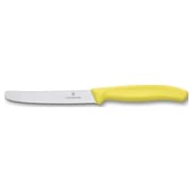 Victorinox 6.7836.L118 11Cm Tırtıklı Domates & Sosis Bıçağı Sarı